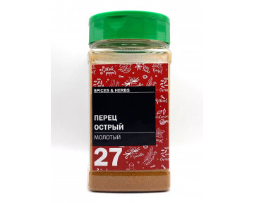 Перец острый молотый в банке №27 120 гр 1 шт
